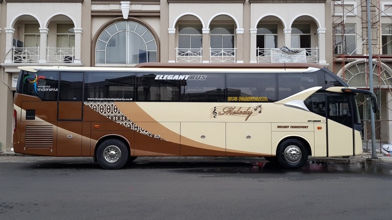 Sewa Bus Pariwisata Melody Transport