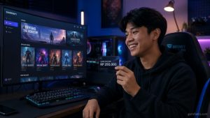 Tips beli Steam Wallet untuk melengkapi koleksi library game PC saat diskon