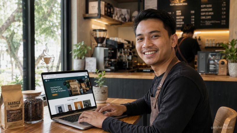 Fakta website bisnis dalam meningkatkan kredibilitas UMKM di era digital